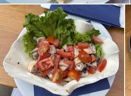 Salata od plodova mora s rajčicom